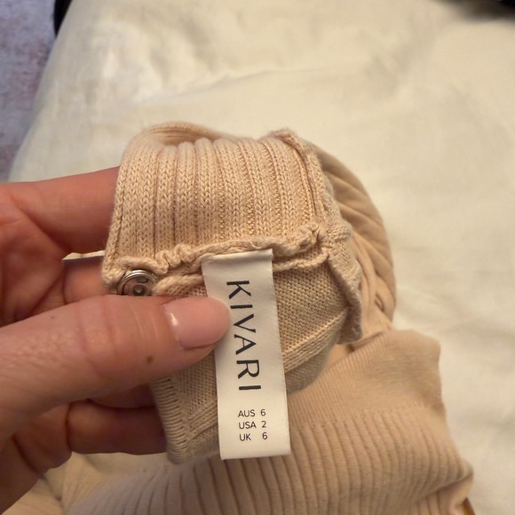 Kivari the Lab Cream Knit Dress - Picture 6 of 6